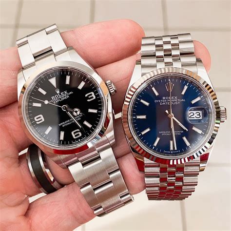 rolex datejust 41 vs explorer|are rolex explorers worth buying.